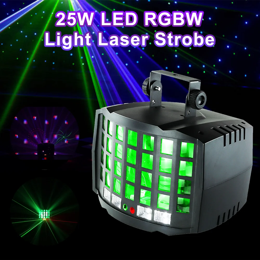 

2X10W LED RGBW 4IN1 DMX Wall Wash Lamp DJ Disco Party Par Stage LaserLight Effect for Dance Bar Holiday Wedding Halloween