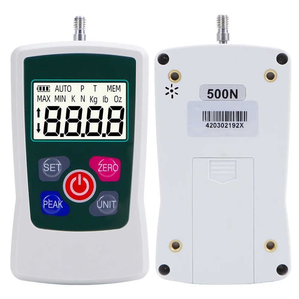 Economical digital push-pull force meter, handheld electronic spring pressure pull tester