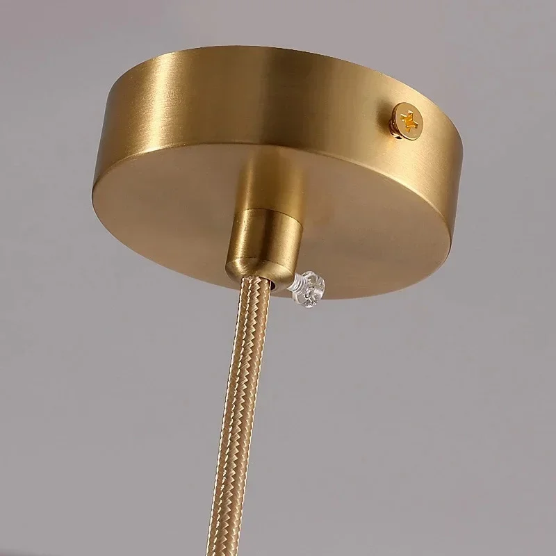 *Postmodern Minimalist Pendant Lamp Mini LED Chandelier Gold Black Luster Kitchen Light Dining Room Hanging Light For Bedroom Ne