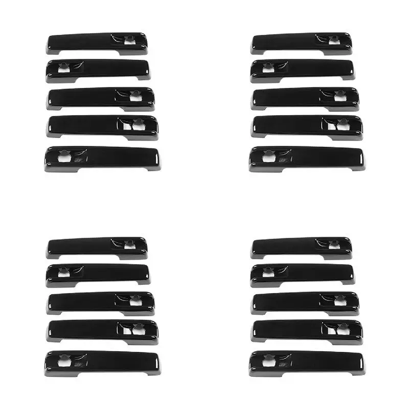 

AW-20X глянцевый черный внешний защитный чехол для внешней ручки двери для Mercedes Benz G-Class W461 W463 G55 G63 G500 2001-2021