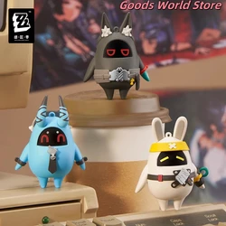 Original ZZZ Zenless Zone Zero Kaychain Figure Bangboo model Pendant Mihoyo Cosplay Anime Game Figure Doujin Birthday Gifts