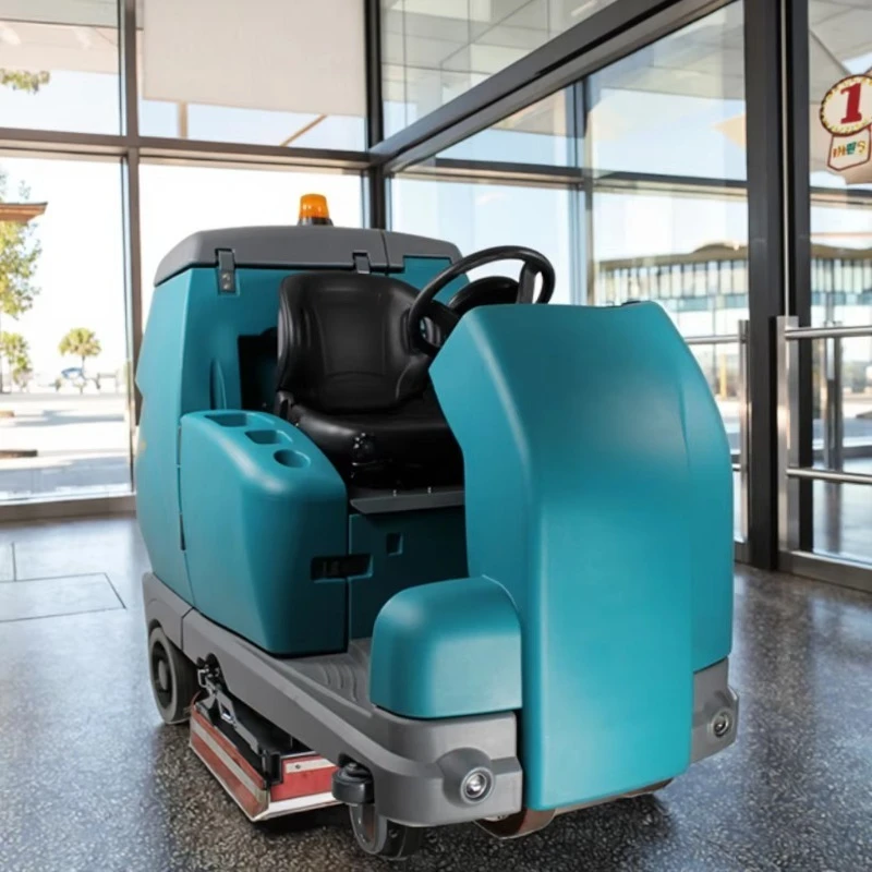 

Новая высокоэффективная электрическая чистящая машина WellLand 36 В, многофункциональная машина для мытья полов, подметальная машина, 1000 мм, дорожка для чистки