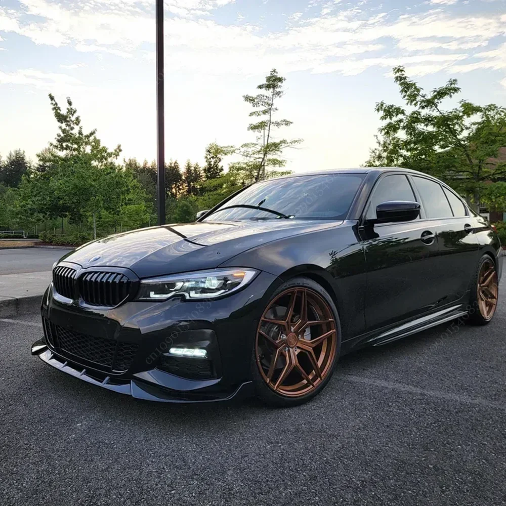 Front Bumper Lip Splitter for BMW 3 Series G20 G21 320i 330i M340i M Pack 2019 2020 2021 2022 Modified Bodykits Spoiler Tuning view 2