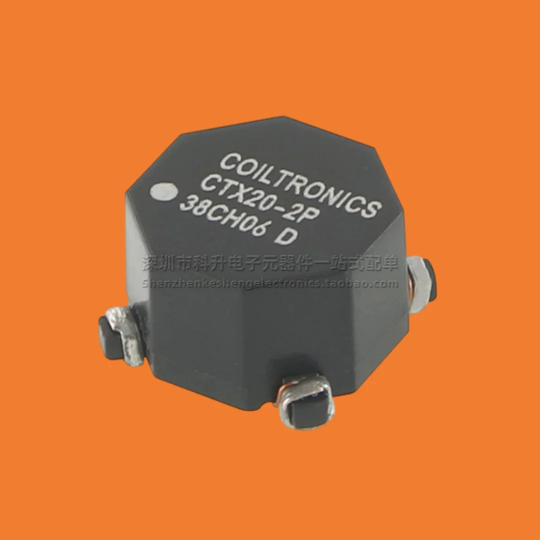 10pcs/CTX20-2P-R SMD Miniature 20UH 1.5A Coupled Differential Mode Double Winding Common Mode Inductive Filter