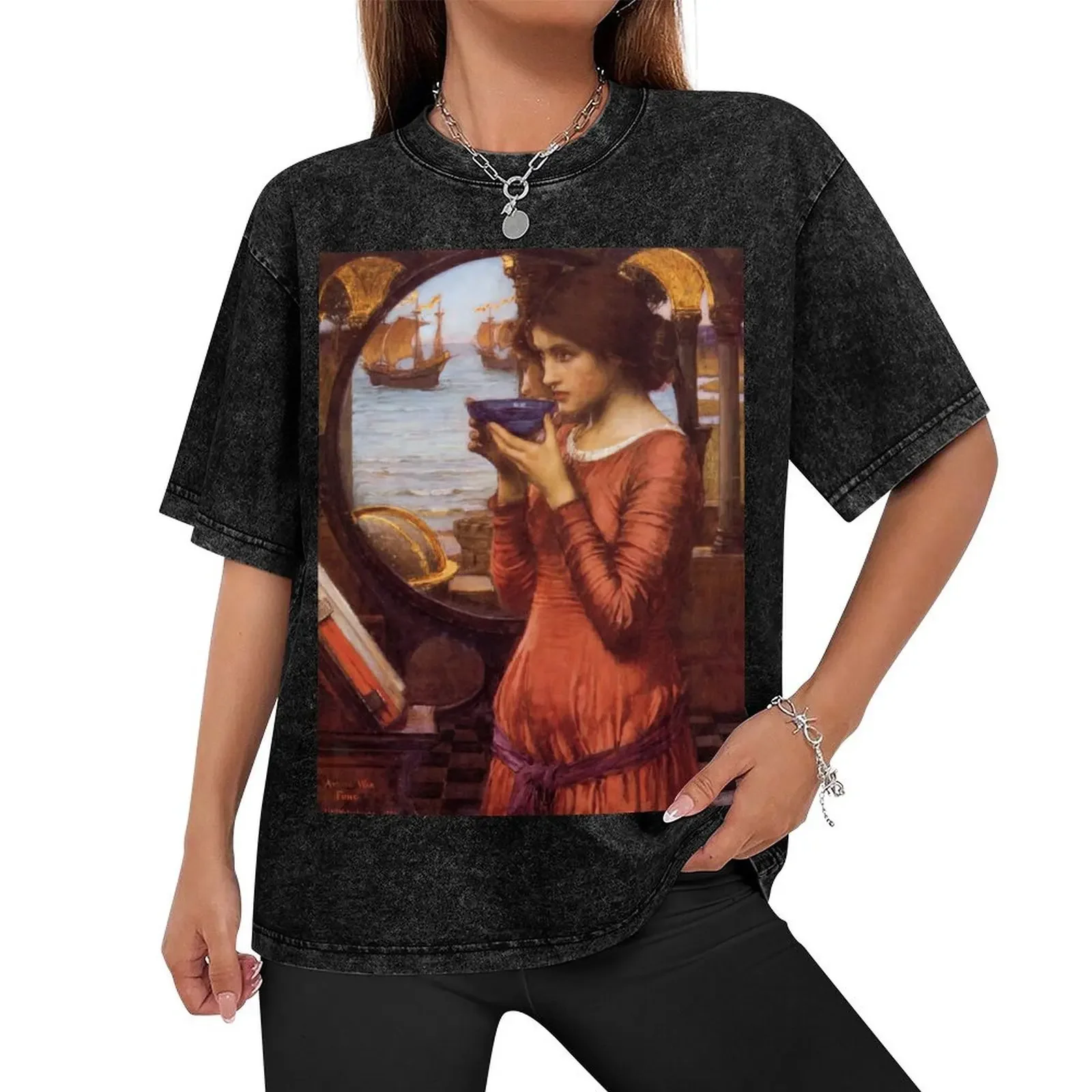 Destiny - John William Waterhouse T-Shirt quick drying summer tops designer t shirt men