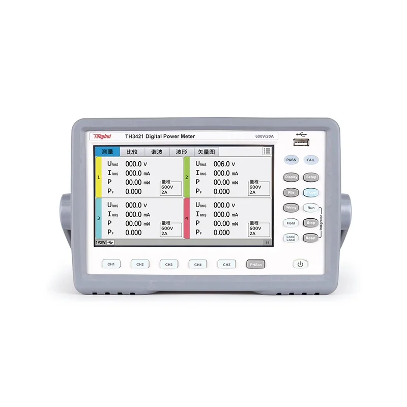 TH3421 4 Channels Multi-channel Digital Power Meter Voltage Power Current Tester TH3422