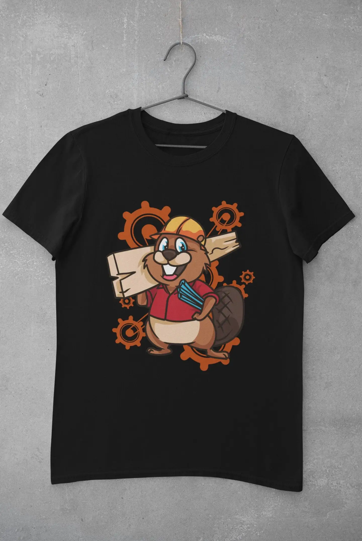 Beaver T Shirt Dam Rodent Lover Engineer