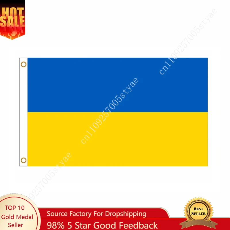 

Ukraine Flags National Flag Wall decoration Sign Banner Poster For Outdoor indoor 90x150cm Blue Yellow