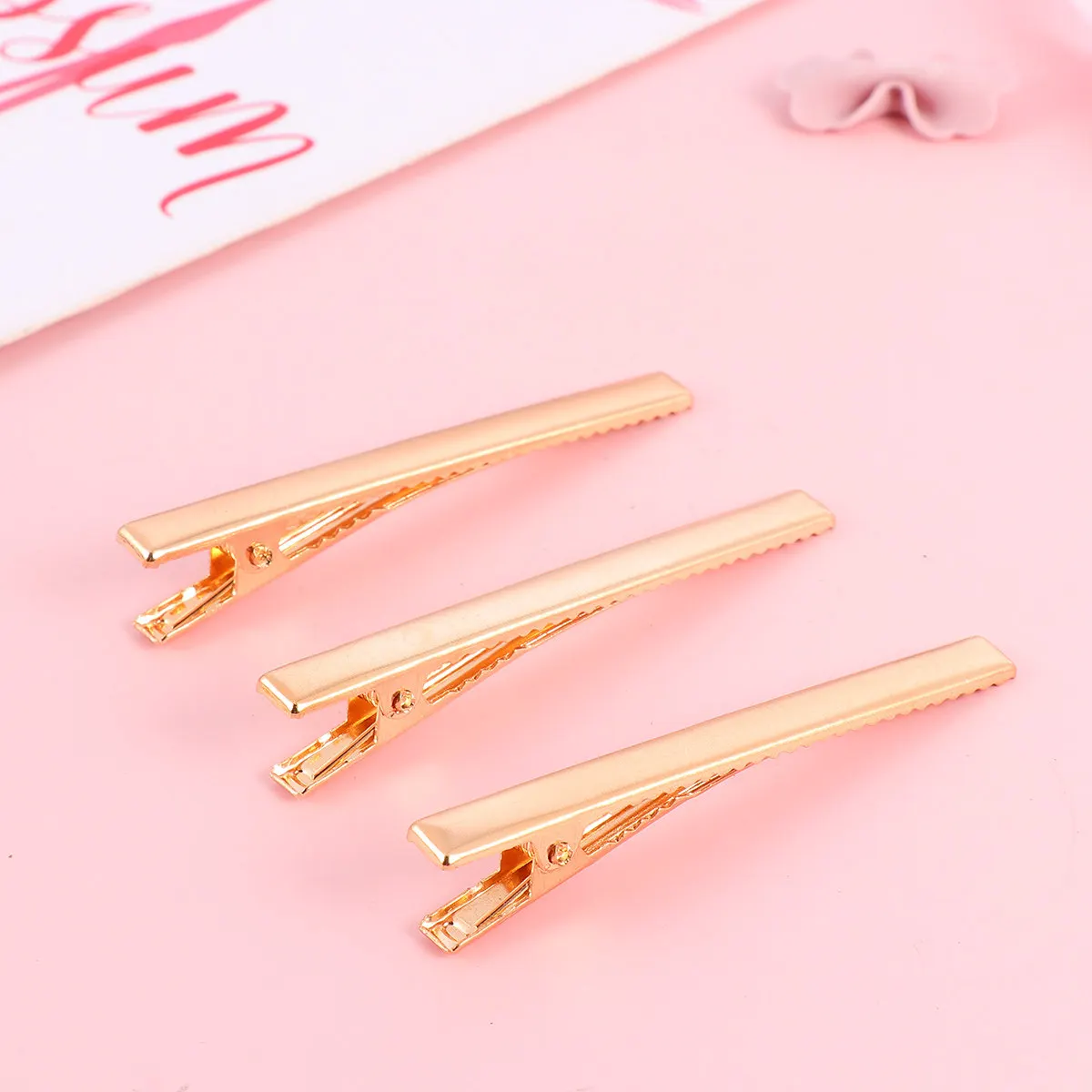 

Набор из 3 золотых заколок для волос из сплава, шикарные заколки-уточки для женщин, аксессуары для укладки волос, украшения для причесок