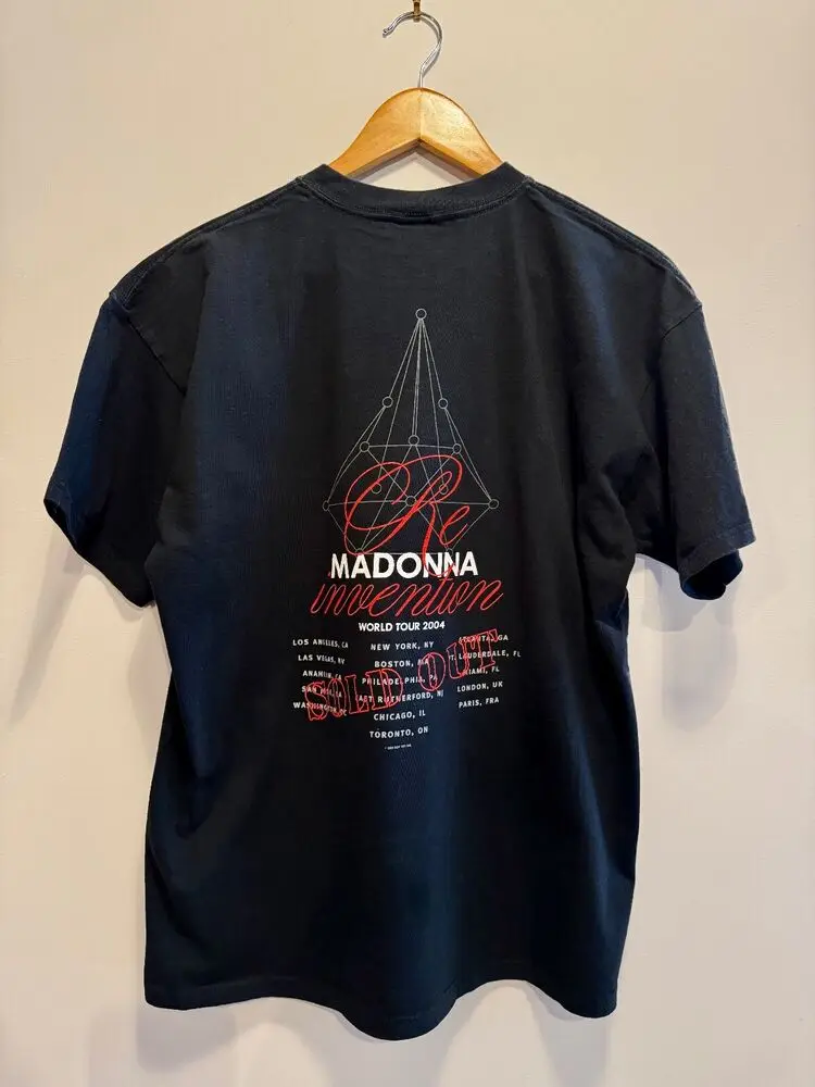 Madonna 2004 Reinvention Tour T-Shirt Large