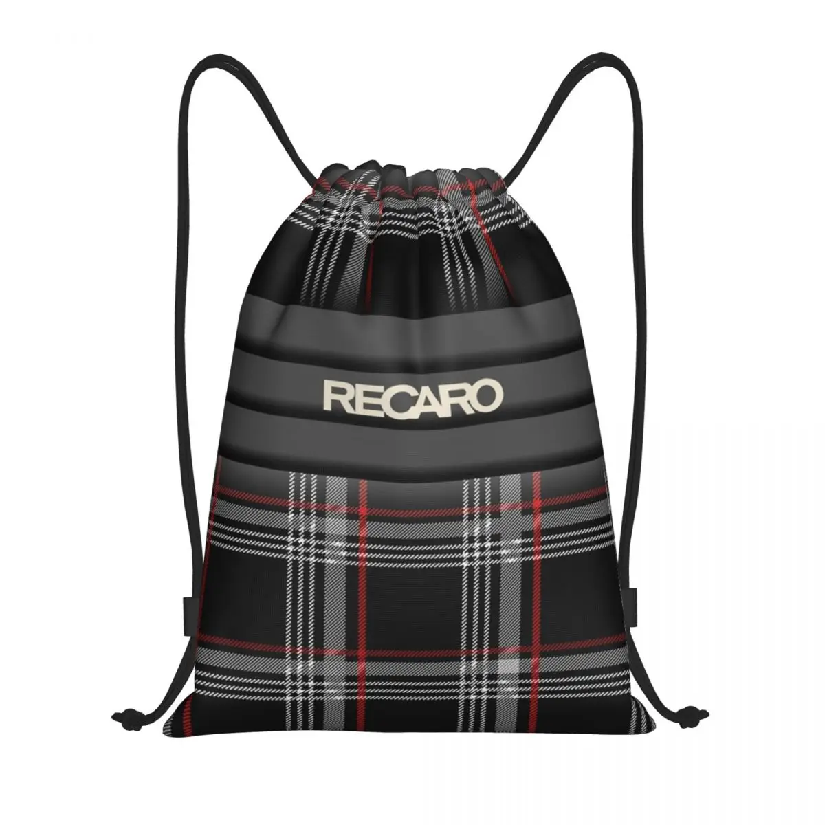 Custom Recaros Drawstring Bag Women Men Portable Gym Sports Sackpack Training Backpacks