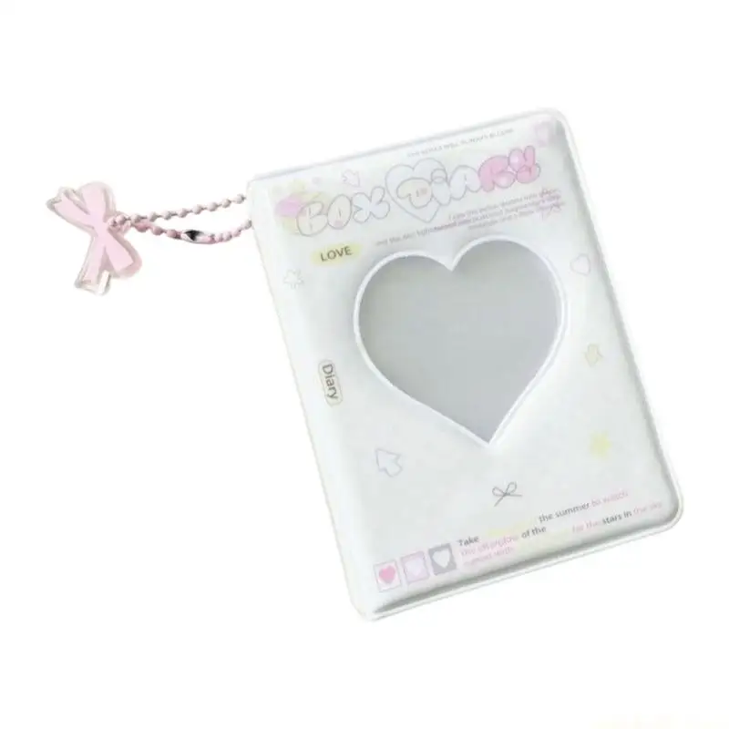 3 Inch Mini Collectible Card Album Book with Front Window for Daily Display