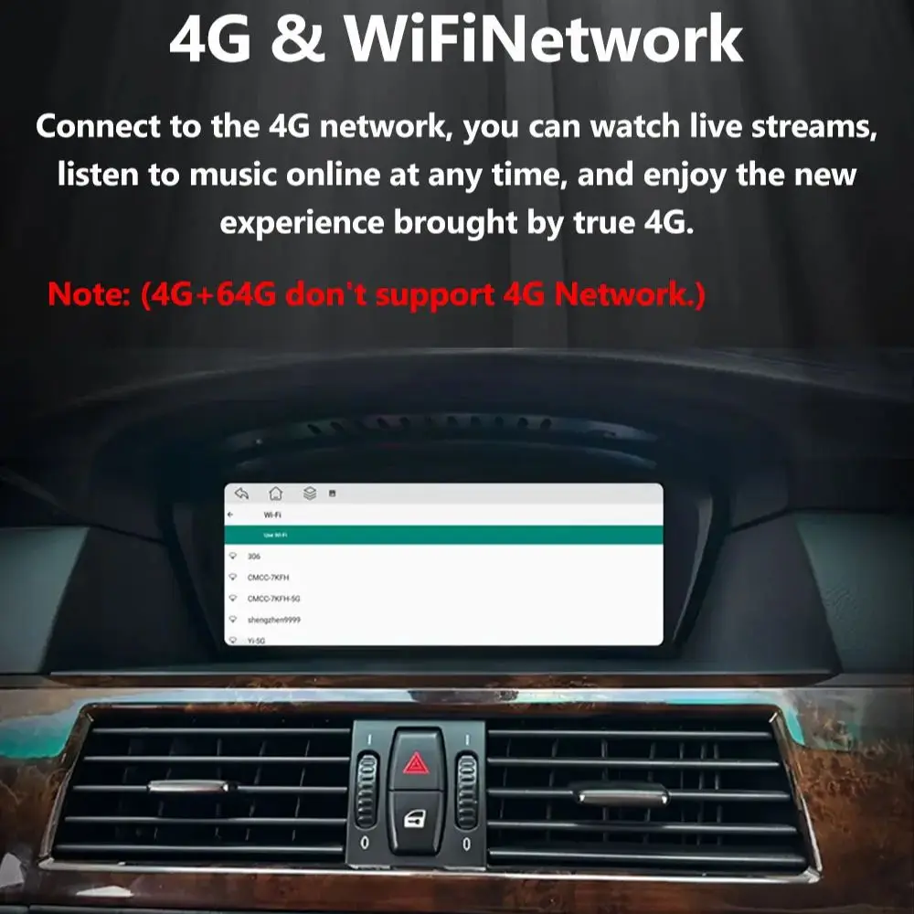 Wireless CarPlay Android 16 Car Multimedia Radio For BMW 5 3 Series E60 E61 E62 E63 E90 E91 E92 E93 CCC CIC GPS WIFI Wired Auto view 5