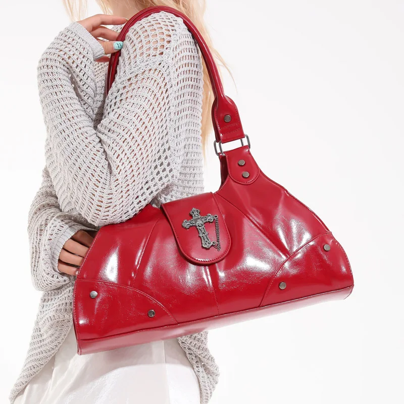 

Women Luxury Leather Classic Tote Bag Designer Shoulder Handbag For Daily Trendy Commuter Style