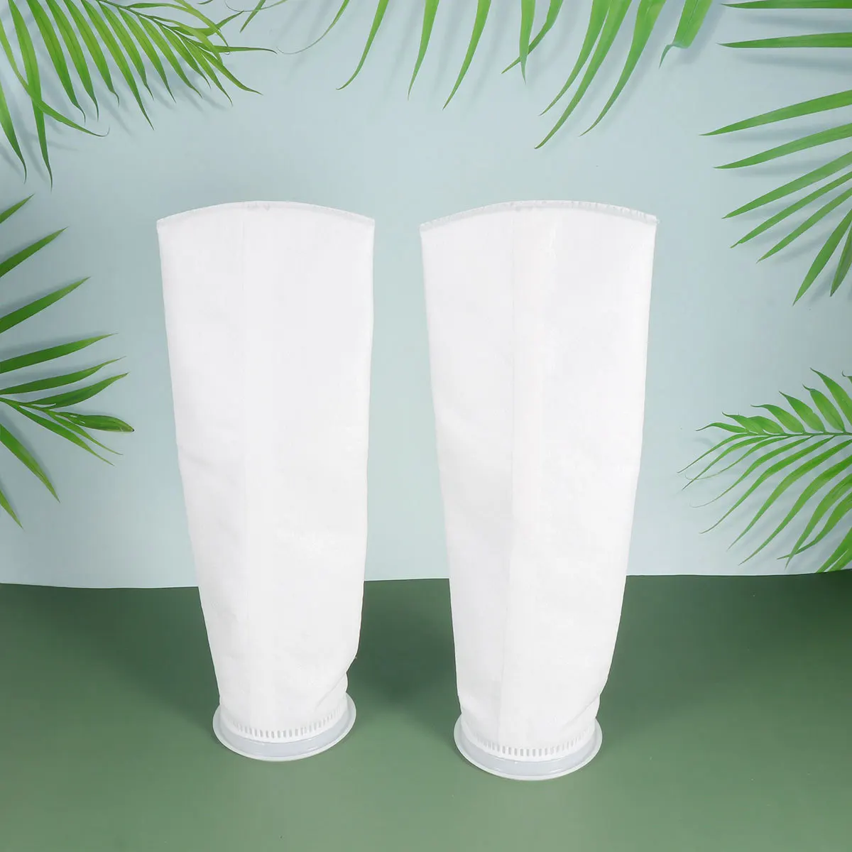 

2Pcs 150um 4 Inch Aquarium Fish Tank Filter Bag Mesh Sump Felt Sock Micron Removal Excess Food Detritus Organic Wastes