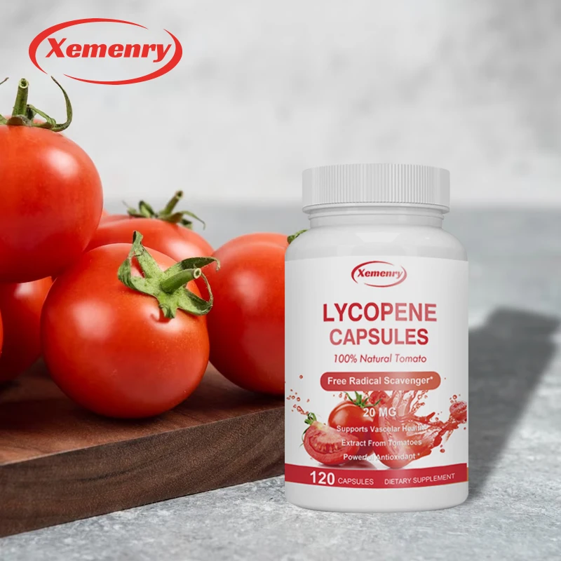 Lycopene Capsules - Antioxidant Properties That Help Cells Fight Harmful Free Radicals in The Body