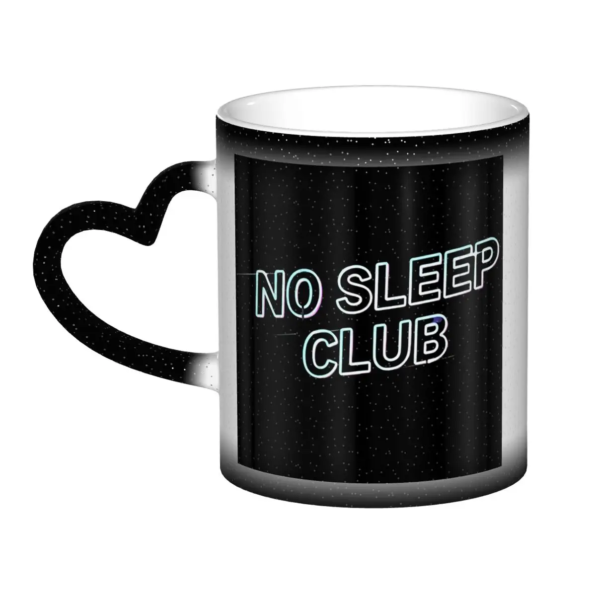 

NO SLEEP CLUB Типография Уличная одежда Дизайн Неоновая ночная жизнь Городская графическая кружка Керамические кофейные чашки Чайные кружки Чашка для молока Посуда для напитков