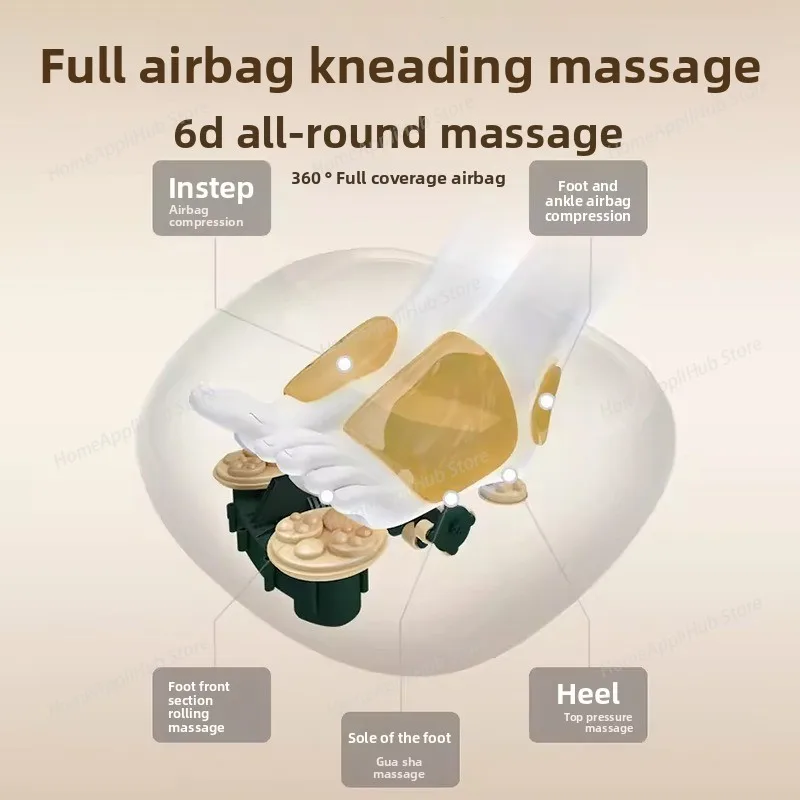 Foot massager, automatic hot compress on the soles of the feet, household new foot therapy instrument to heat the feet
