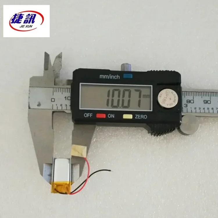 سماعة رأس بخاصية البلوتوث بطارية نظارات ثلاثية الأبعاد 401020 سوار ذكي صغير شحن 3.7 فولت بطارية ليثيوم بوليمر أصلية