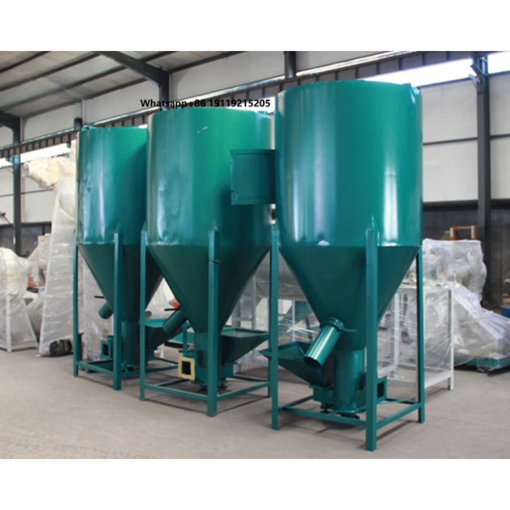 Vertical Hammer Mill Grain Mixer Feed Grinder and Mixer Cattle Feed Mixer