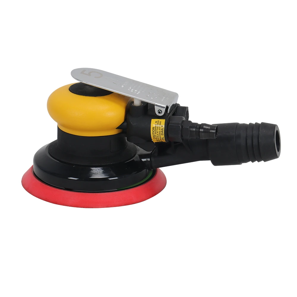 HONGMAI 5 Inch Vacuum Car Polisher Random Orbital Sander Hook Loop Attachment Central Vacuum Dust Collection For Car Woodworking