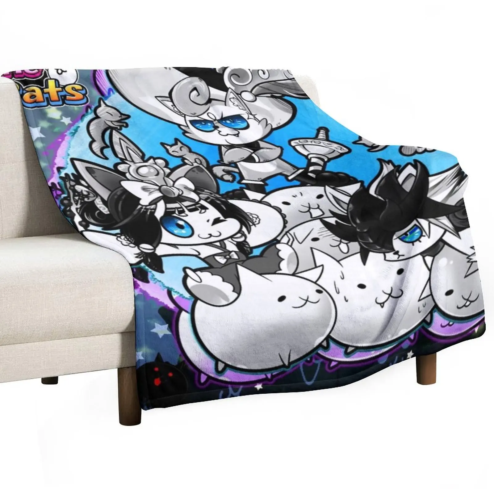 

Battle Cats - Dartanyan Throw Blanket Baby Luxury Brand Thins Luxury St Blankets