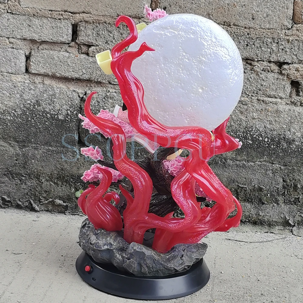 42cm Kamado Nezuko Figure Anime Girl PVC Action Figure Toy Game Statue Light Adult Collection Model Doll Gift