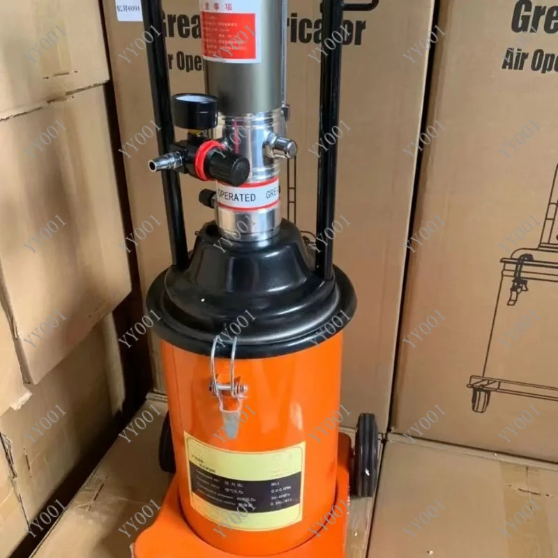 12L/35L High Pressure Pneumatic Grease Machine Automatic Grease Pump Lubrication Tool for Machinery