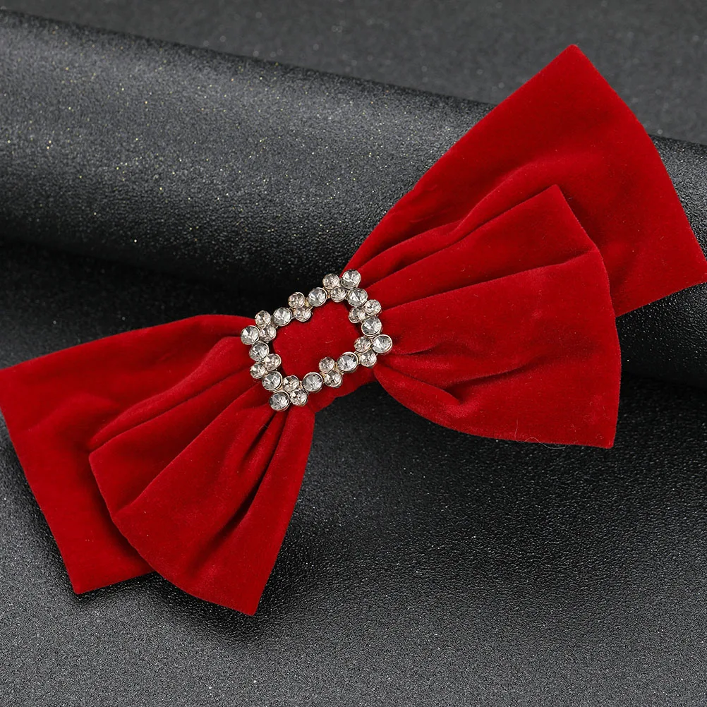 

Toast Headdress Hairpins Bow Knot Barrette Flannel Decor Practical Girls Wedding Party Accessories Hair Care Styling