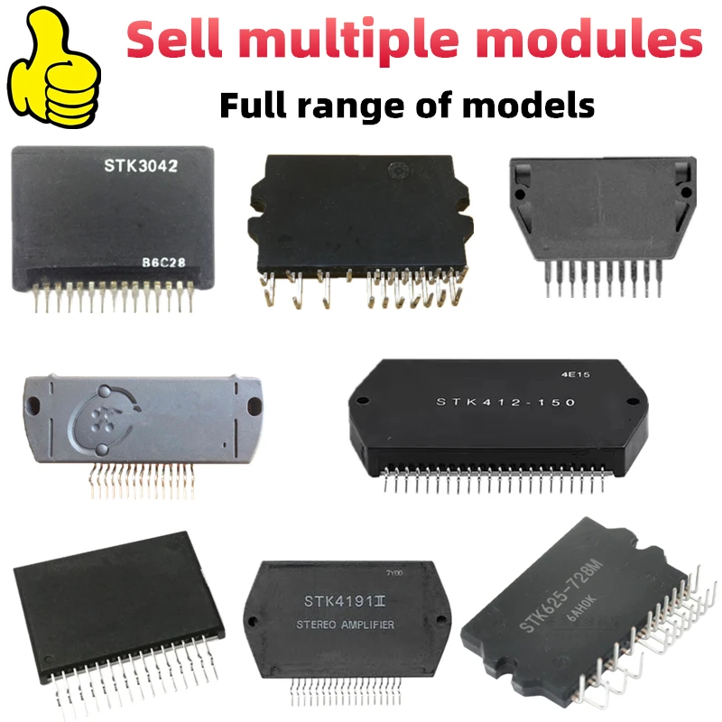 Imagem -02 - Módulo Amplificador de Potência de Áudio Igbt Módulo Stk Gama Completa de Modelos Stk2029