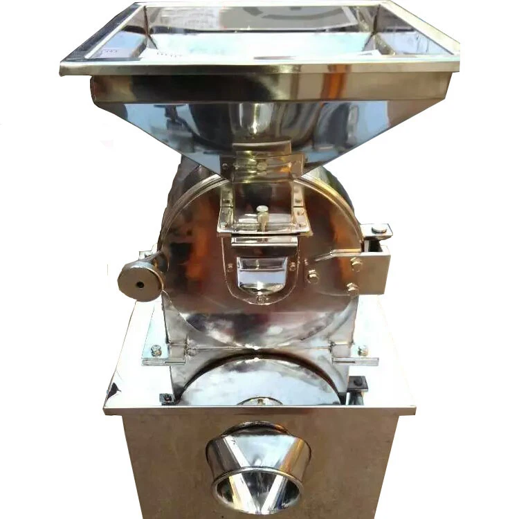 Commercial Electric Dry Food Pepper Spice Grain Rice Wheat Soybean Corn Mill Grinder Machine