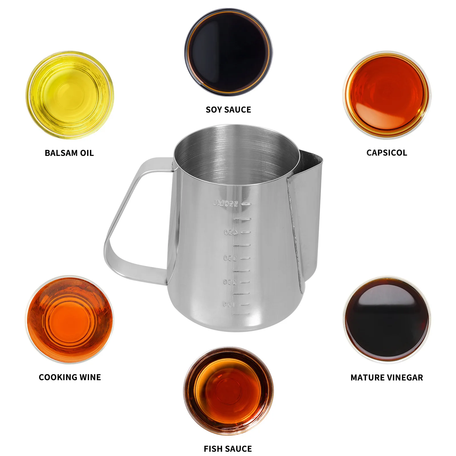 

Oil Filter Pot Decanter with Spout for Kitchen Strainer Stainless Cooking Container Dispenser Bottle Grease Holder Oiling
