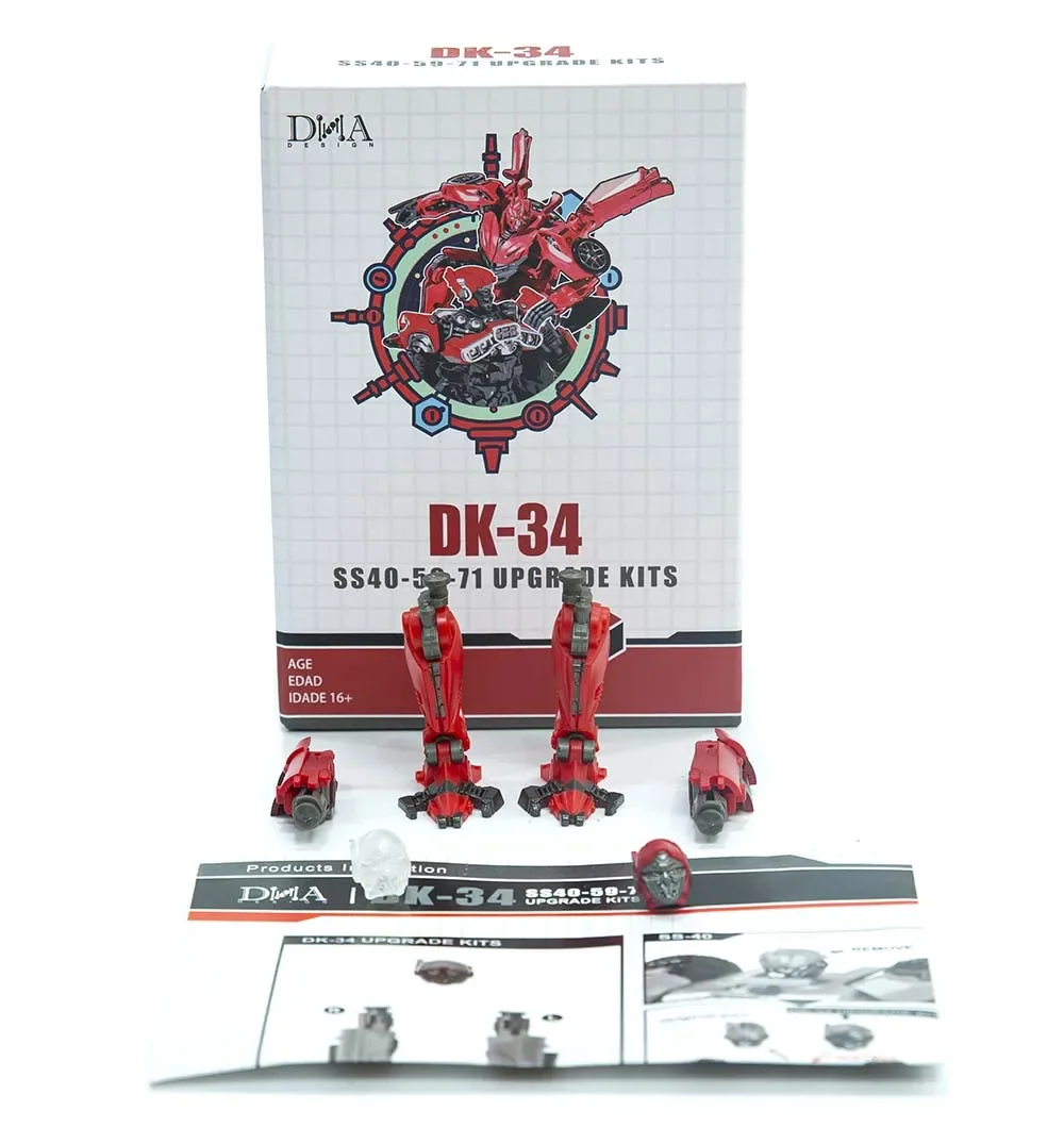 New Transform Robot Toy DNA Design DK-34 DK34 Upgrade Kit for SS-40/59/71 Shatter & Dino Action Figure toy in stock