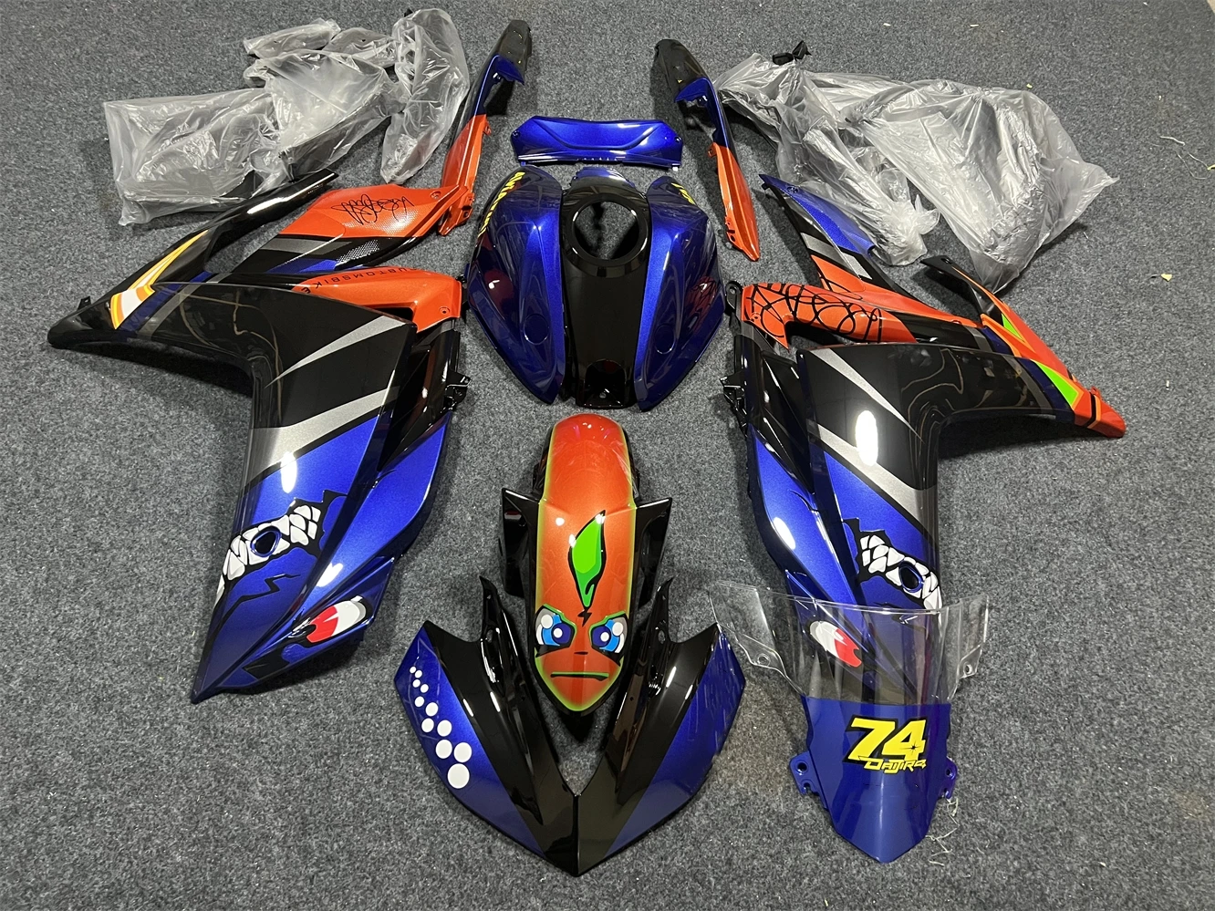 New ABS Motorcycle Accessories For Fit YAMAHA YZF R3 R25 2015 2016 2017 2018 Bike Fairings Kit Bodywork Shell Custom Orange Blue