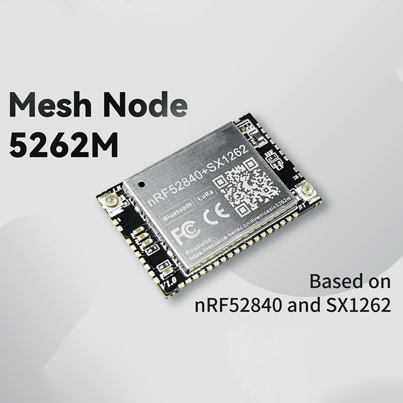Modulo Lorawan N5262M per Arduino NRF52840 + SX1262 9Ua a bassa potenza per Arduino-IDE Platformlo Micropython 863-928Mhz