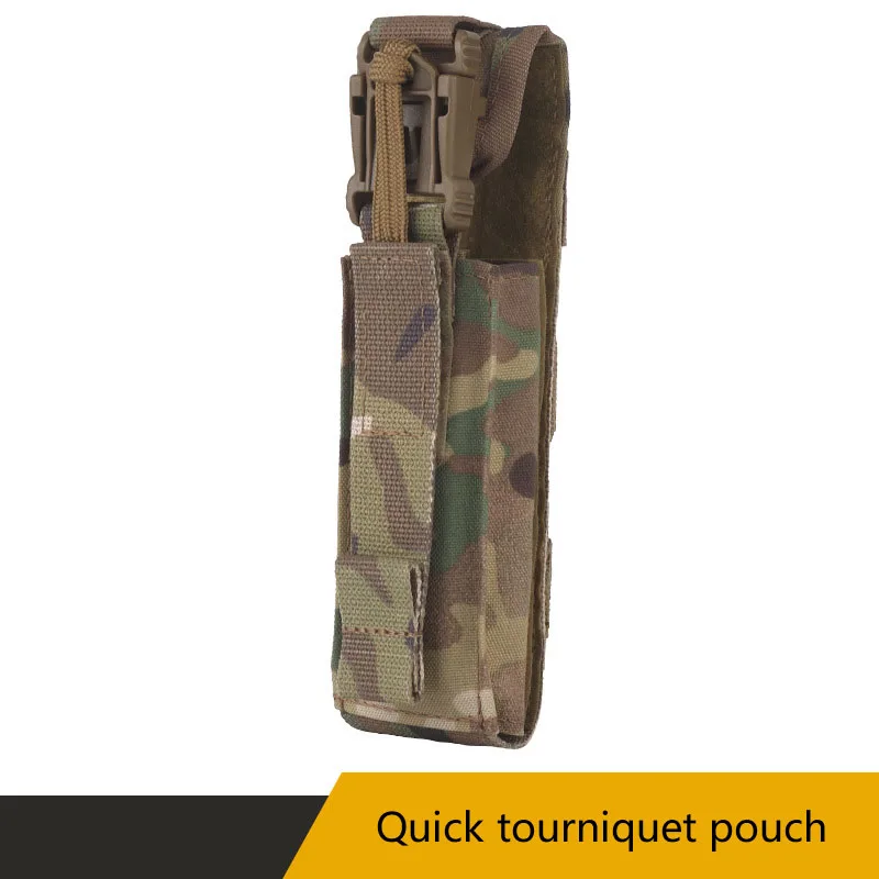 

Quick Tourniquet Pouch, Easy Installation, Fixed with Magic Sticker , Quick Disassembly Design