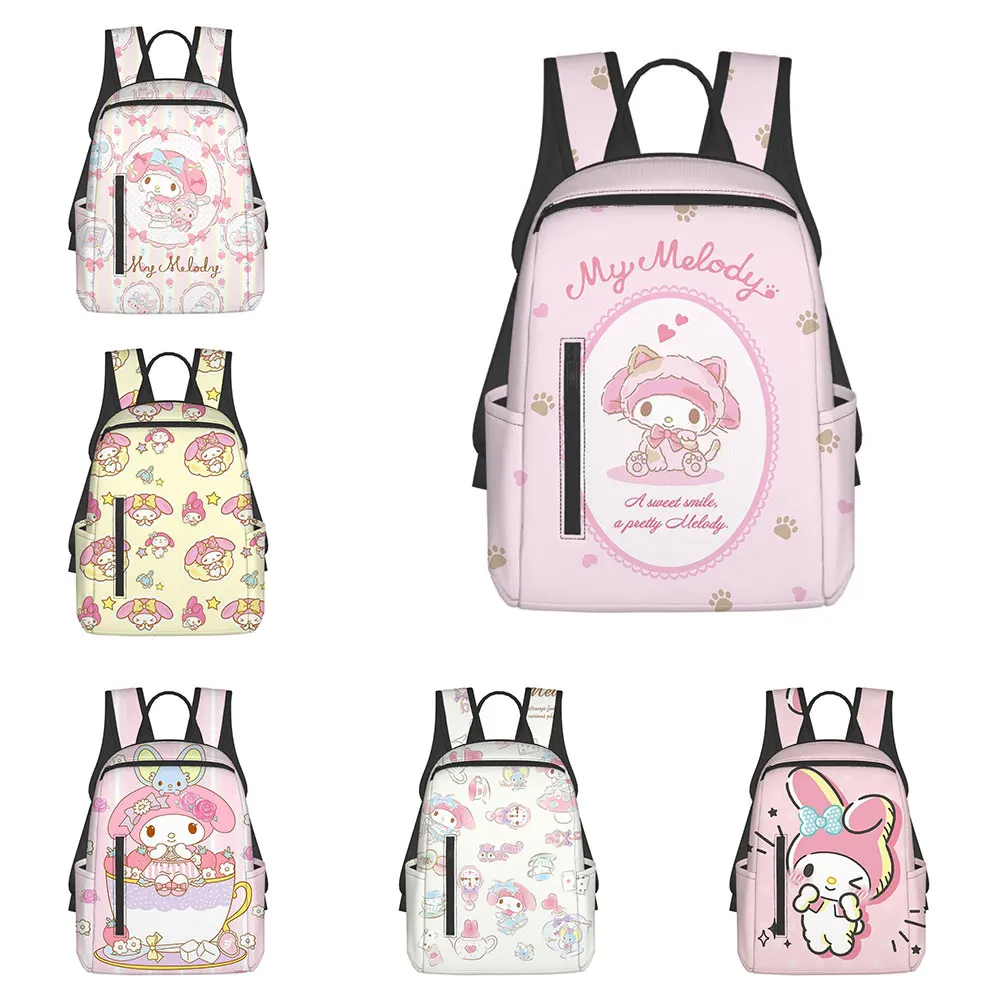 

Cute My Melody Backpack Boys Girls Bookbag Bag Student Teenager Children Knapsack Schoolbag Satchel School Supplies