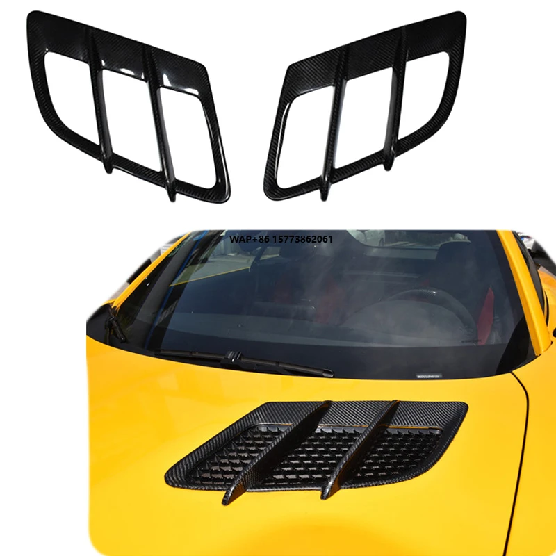 

Carbon Fiber Engine Hood Cover Vents for GT Engine Bonnet Vents for GT GTS GTR Car Exterior Accessories
