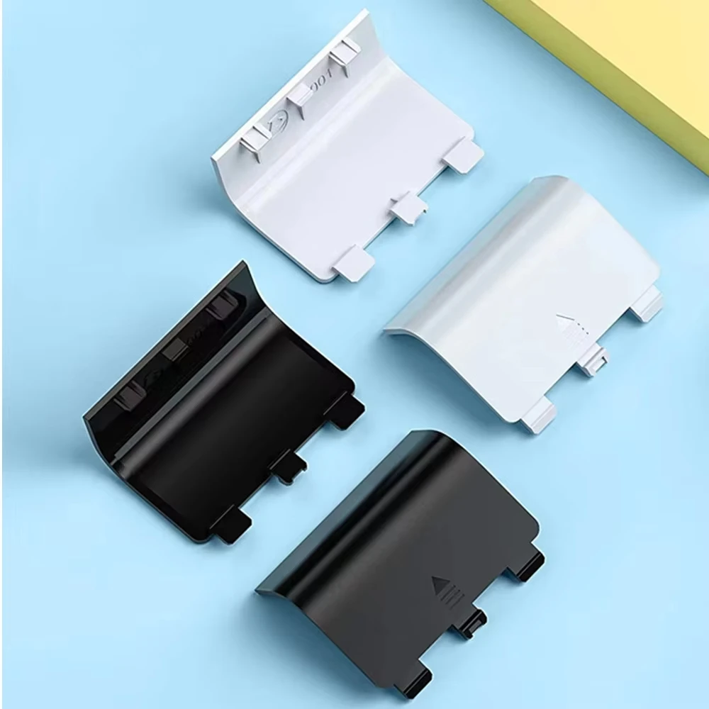 10 Stück für Xbox Series S X Wireless Controller, Kunststoff-Batteriegehäuse, Deckel, Rückseite, Ersatzgehäuse, Türabdeckung – Detail 3