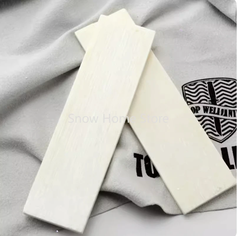 Imagem -04 - Bone Shank Pocket Knife Blank Blanks Escala Slab Folding Slab Material Faça Você Mesmo Ossos Pcs