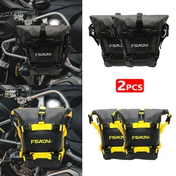 Nuevo marco impermeable barras de choque bolsa para HONDA CB500X para Suzuki DL650 DL250 para BMW R1200GS R1250GS bolsa de parachoques bolsa trasera bolsa de herramientas