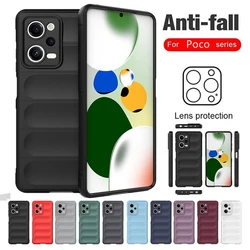 For Poco X5 Pro 5G Case Cover Xiaomi Poco X5 Pro 5G Capas New Colour Armor Bumper Back Shockproof Soft TPU Fundas Poco X5 Pro 5G