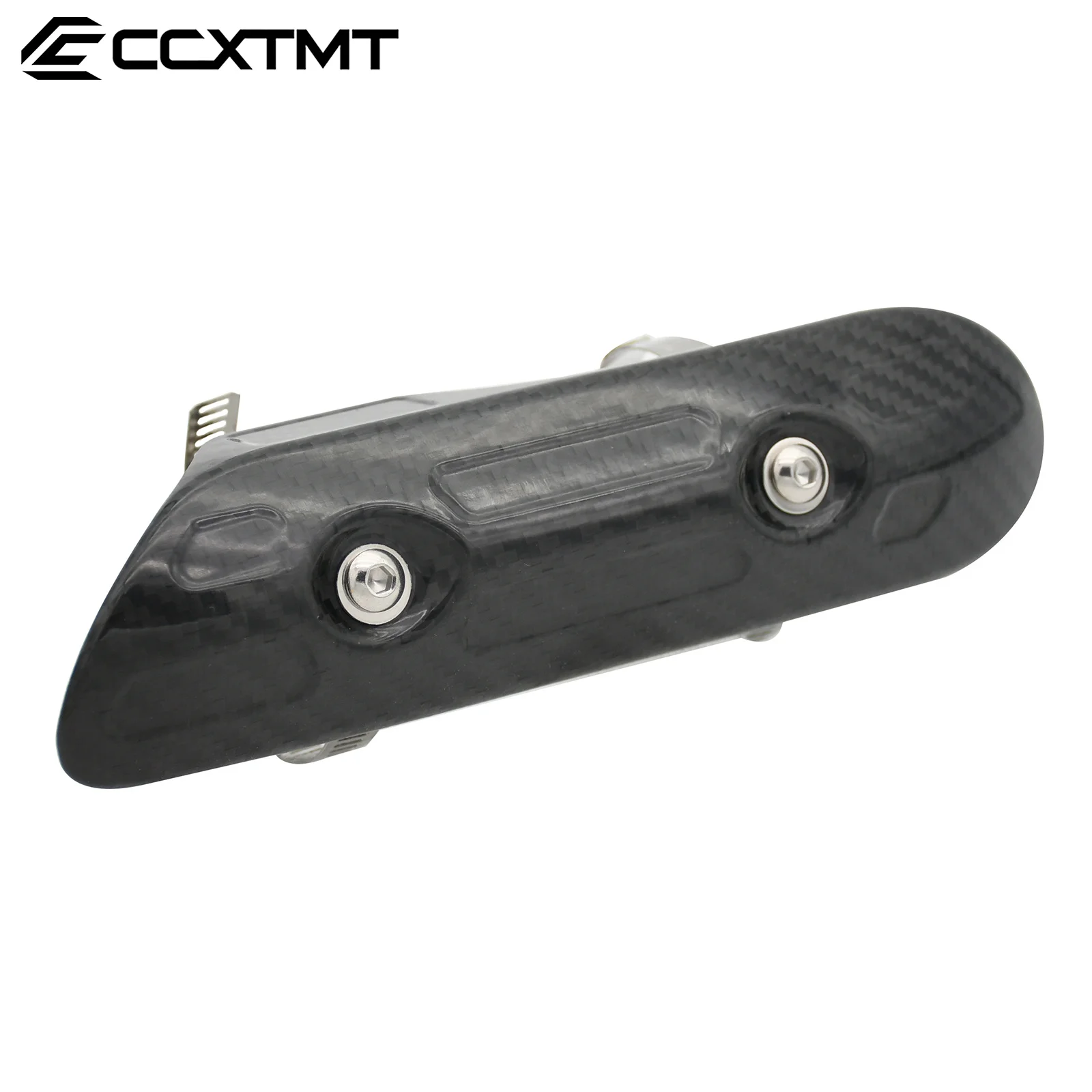 Motorcycle Carbon Fiber Exhaust Heat Shield Protector Guard Cover For KTM EXC EXCF250 350 400 450 500 For Gas Gas Huqvarna FE FX