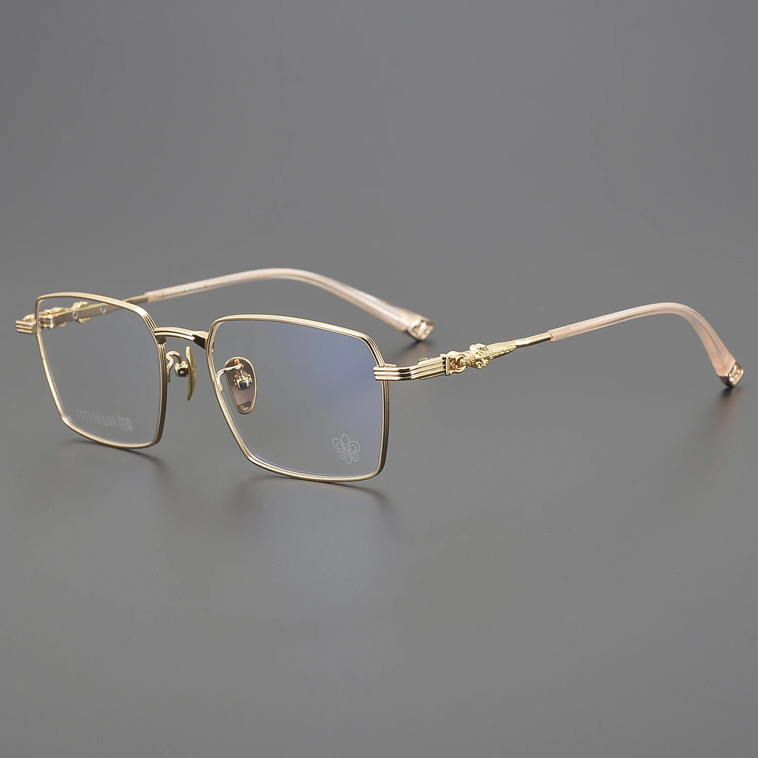 CH8093 Ultra Light Optical Prescription Glasses Rectangular Full Frame Classic Multi-purpose Anti Fatigue Business Glasses