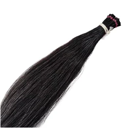 20 hanks black Horse Tail Hair Mongolian Horse Violin Bow hair 80-84cm length