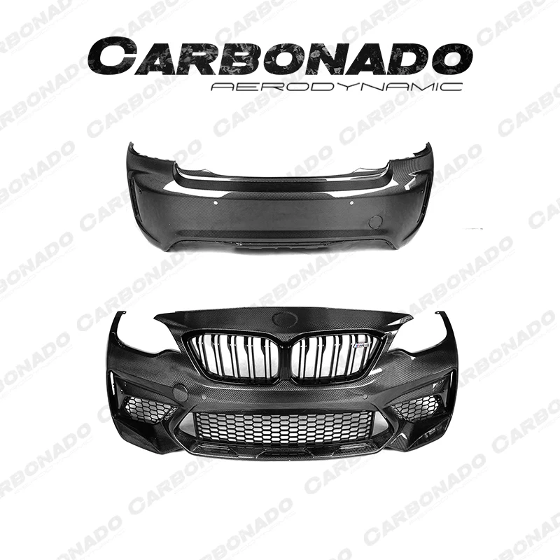 OEM Style Carbon Fiber Front Rear Bumper Fender For M2 M2C F87