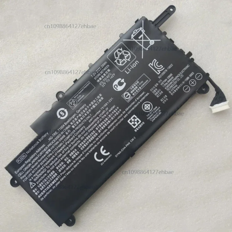 PL02XL batería de ordenador portátil para HP Pavilion X360 11 N010EA N014TU N020NA N030TU N041CA N055ND N060UR N080NA N099NF N100NX N110NC N130NC