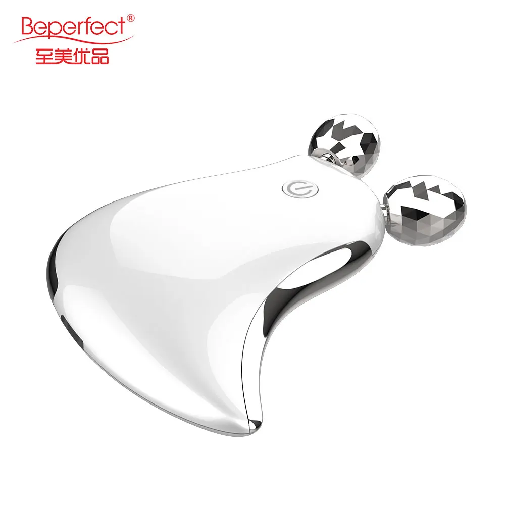 Beperfect Handheld Facial Massager Ball Roller Wand Massager Skin Lifting Eye Skin Care EMS Face Lifting Microcurrent Roller