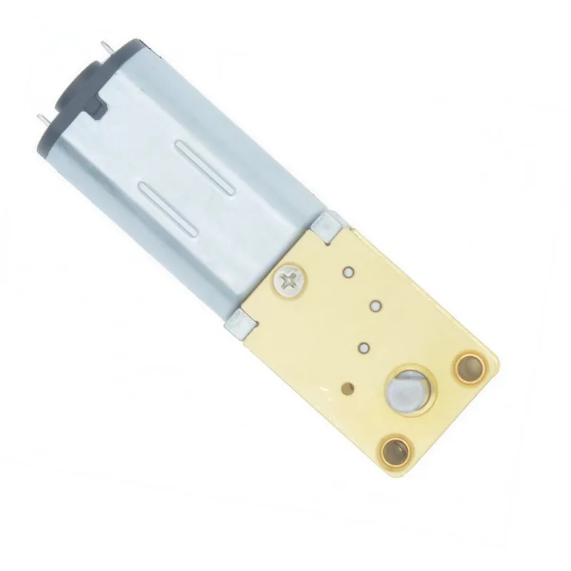 1218-N30 Worm Gear Worm DC Micro Gear Motor DC 3V 6V 12V Metal Gear Low Speed Automotive Motor DIY Motor, Micro DC Motor