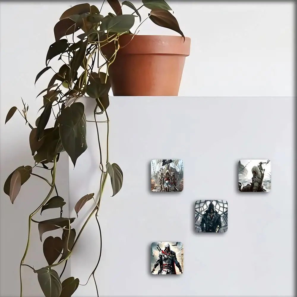 لعبة قاتل S العقيدة مغناطيس شخصية مغناطيس الثلاجة مغناطيس مخصص للمطبخ السبورة ديكور المنزل مكتب هدية #5